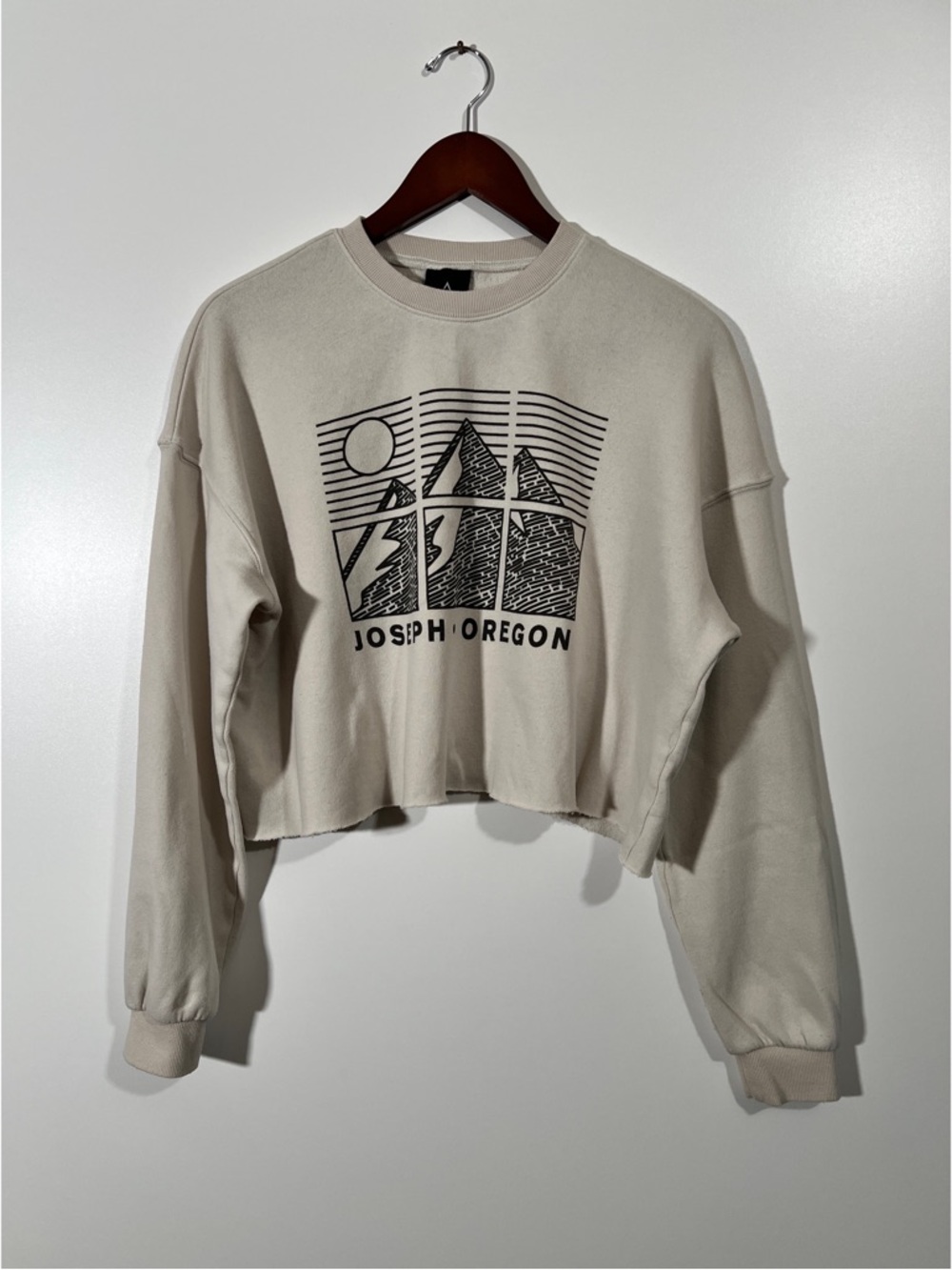 Oregon Crop Crewneck Sweatshirt Size Large Womens